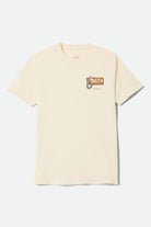 Men's Larkspur Standard T-Shirt in the color Cream - Front Product View