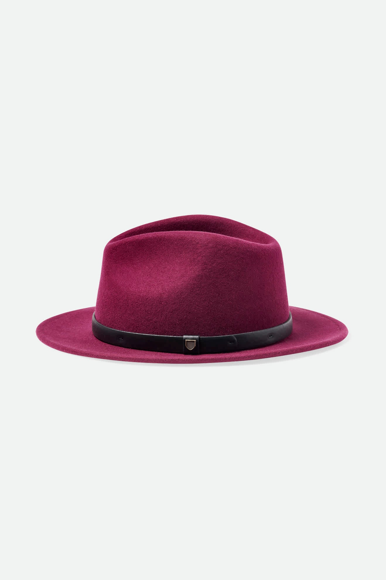 Unisex Messer Fedora in the color Port - Additional Laydown image