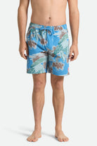 Men's Everyday Stretch Hybrid Short 7" in the color Blue Sky Rainier - Men's Front View