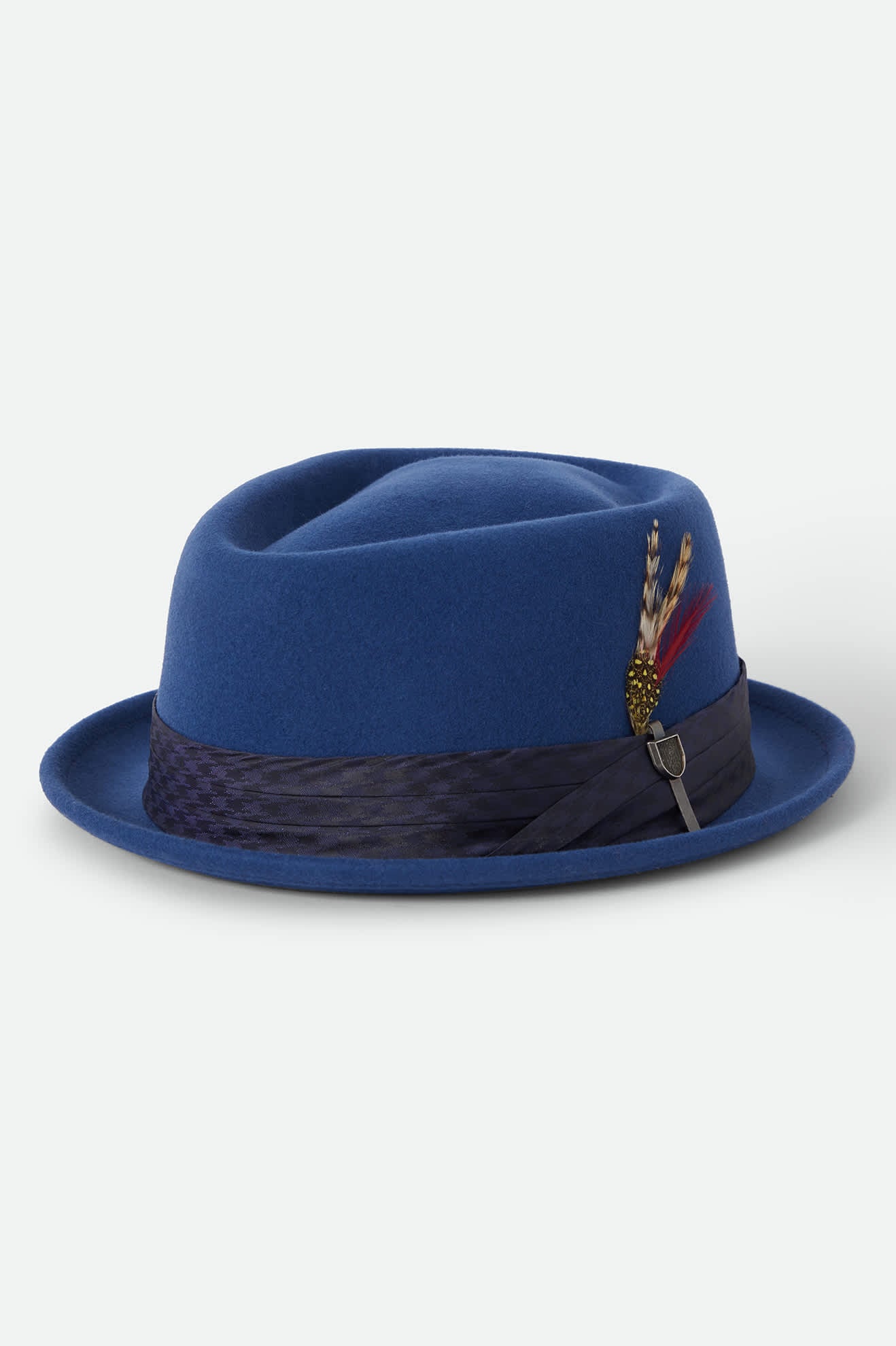 Unisex Stout Pork Pie in the color Classic Navy - Front Product View
