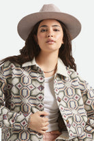 Women's Lyons Knit Packable Hat in the color Chalk Pink - Women's Front View