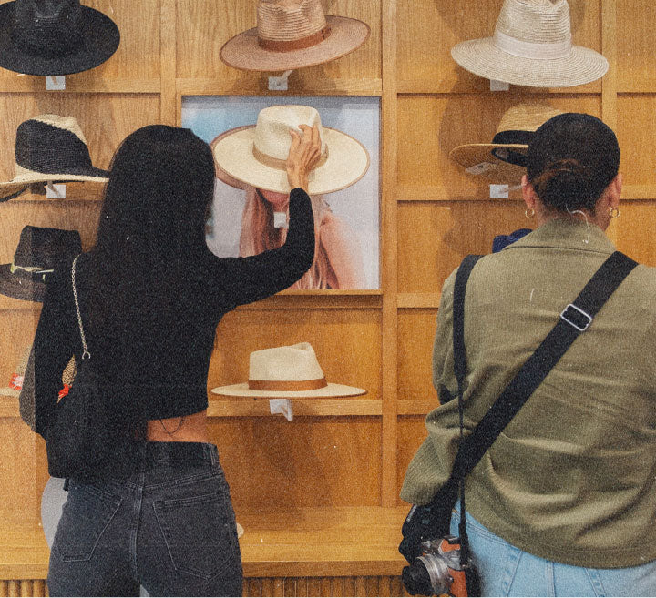 
       Pick out a hat of your choosing
     