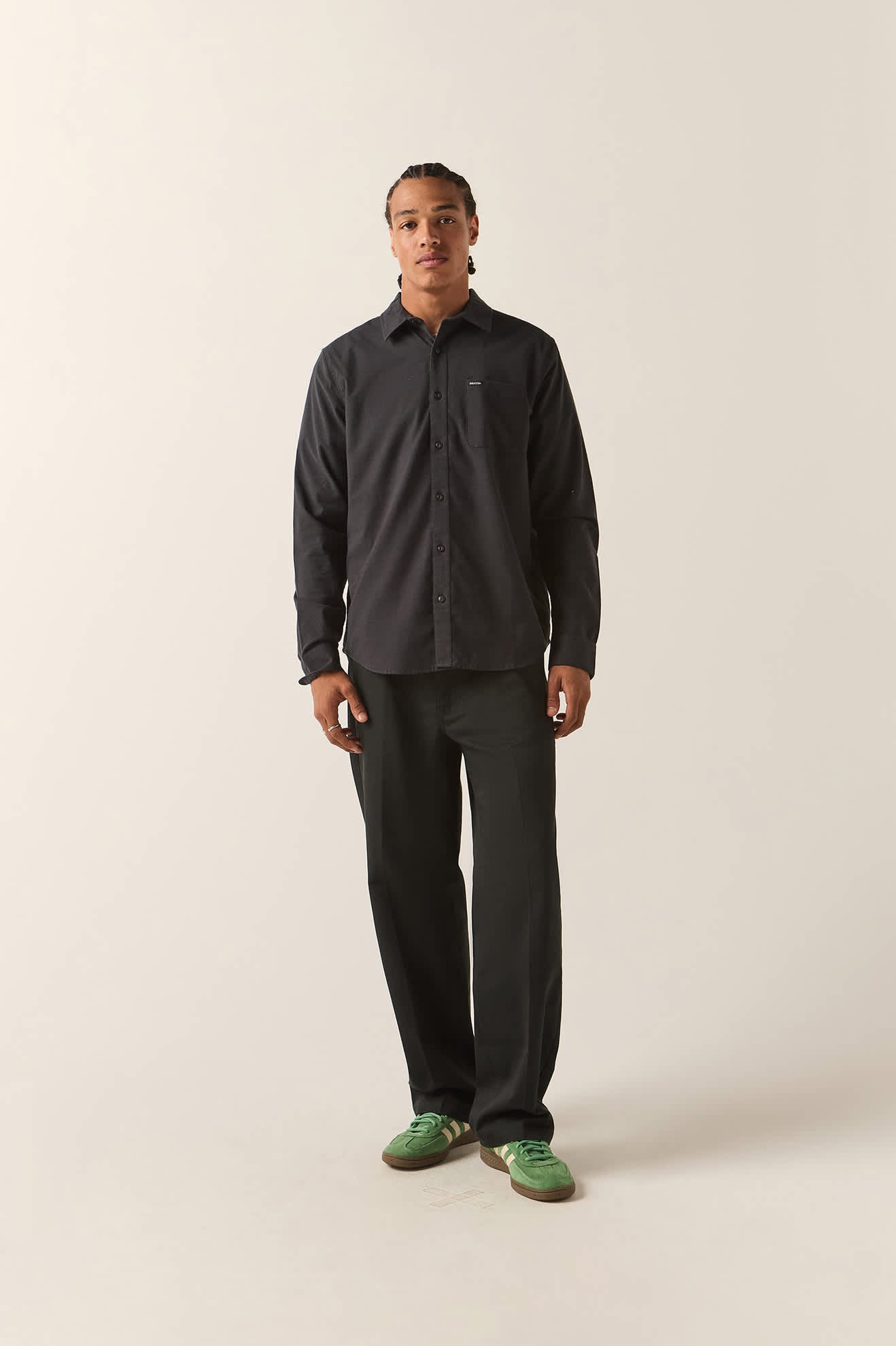 Men's Sanford Shirt in the color Black - Additional Fit image
