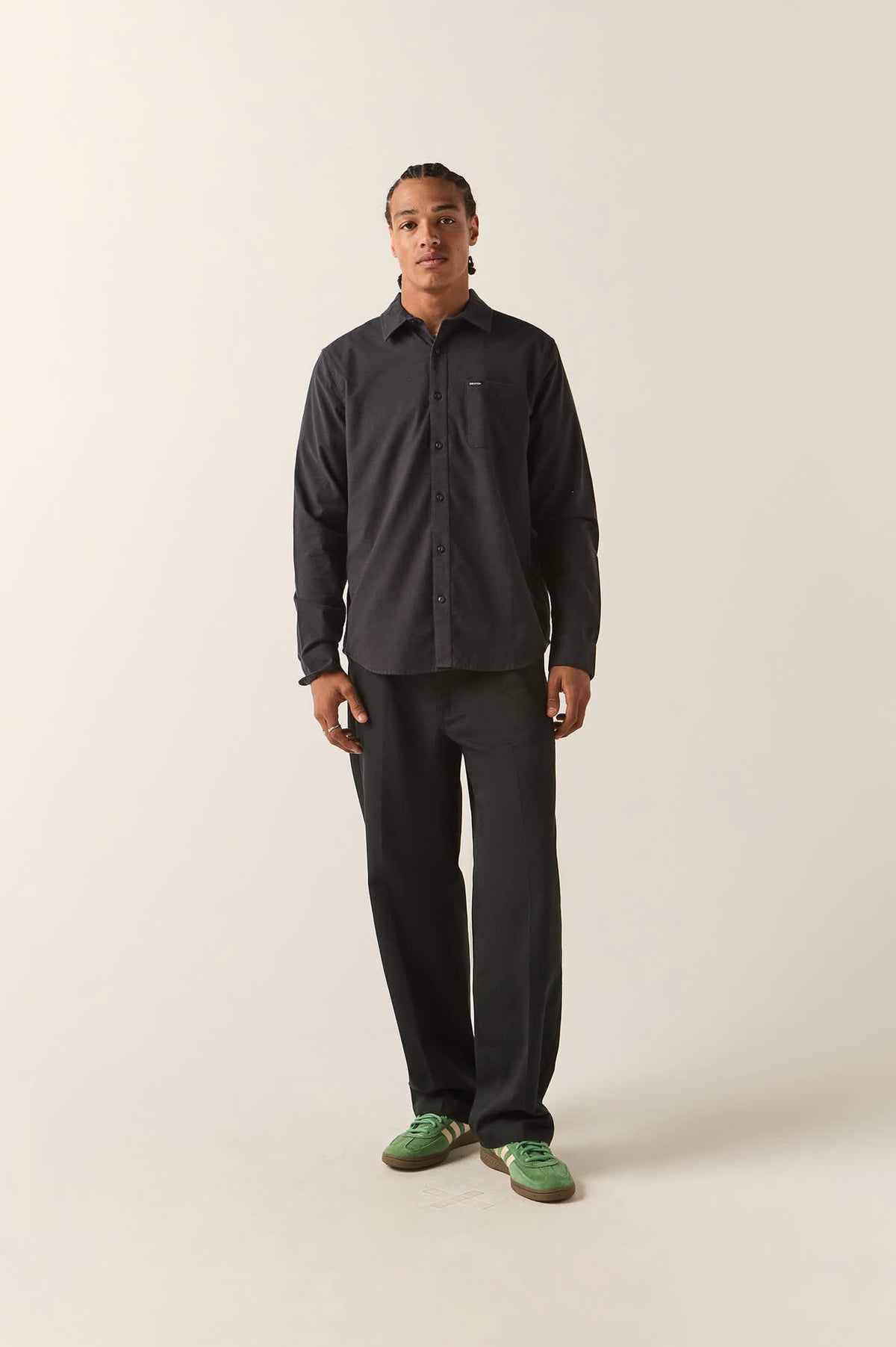 Men's Sanford Shirt in the color Black - Additional Fit image