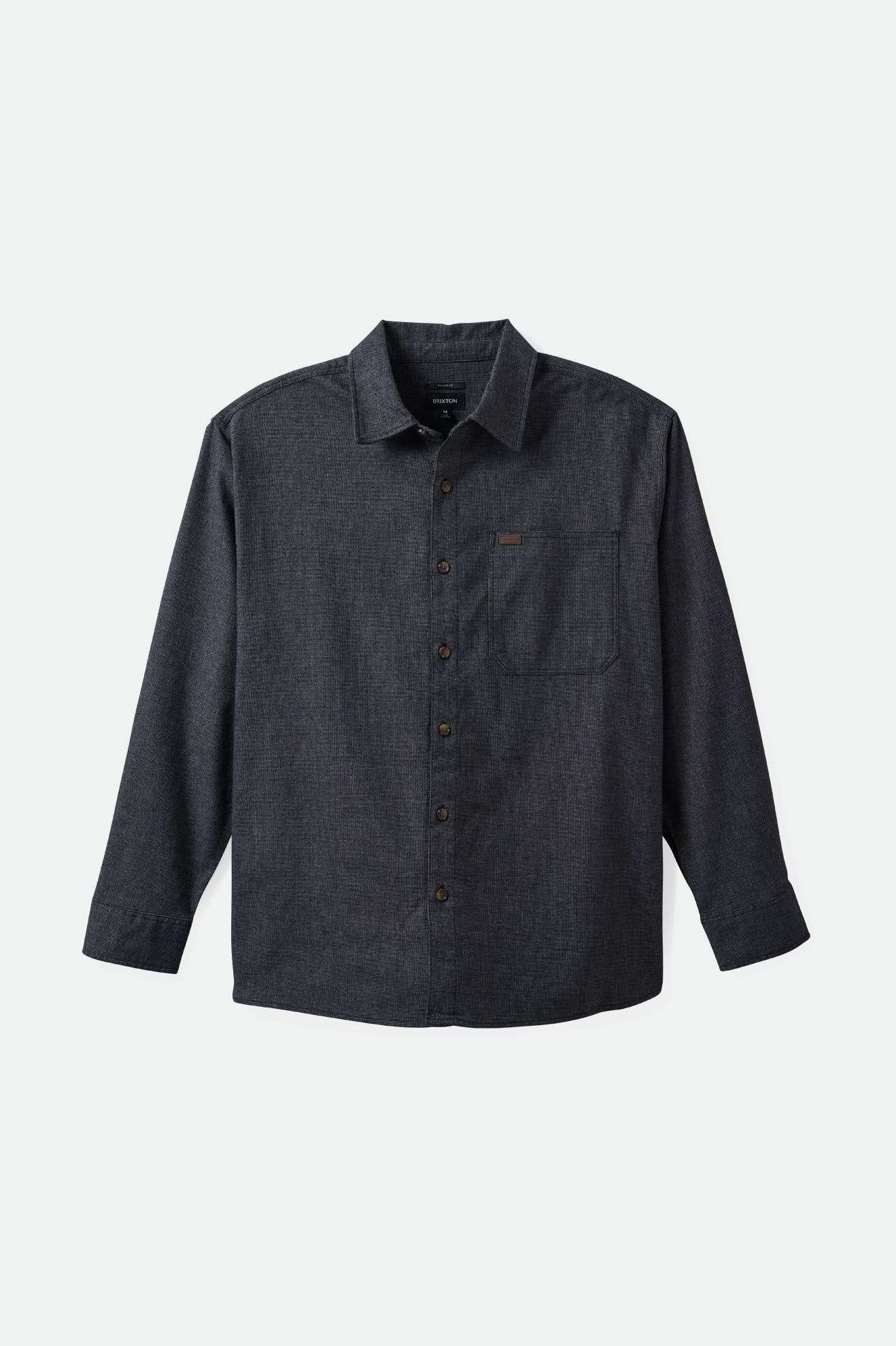 
       Brixton Men&#39;s Selden L/S Overshirt - Mixed Tweed | Main
     