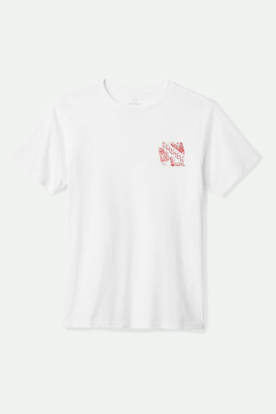 
       Men&#39;s Paco S/S Tailored T-Shirt in the color White - Front Product View
     