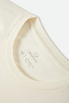 Men's Wolcott Worn In Boxy Muscle Tank in the color Off White - Additional Laydown image