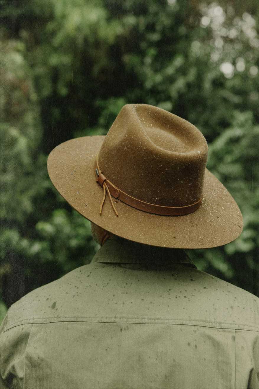 
       Brixton Unisex Hawkins Weather Guard Cowboy Hat - Coffee | Lifestyle 4
     