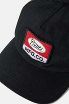 Unisex Phillips Netplus Trucker Hat in the color Black/Black - Additional Laydown image
