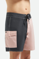 Men's Classic Trunk 17" in the color Black/Silver Pink - Additional Fit image
