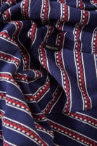 Men's Poolside Pique Box Crop T-Shirt in the color Washed Navy - Additional Laydown image