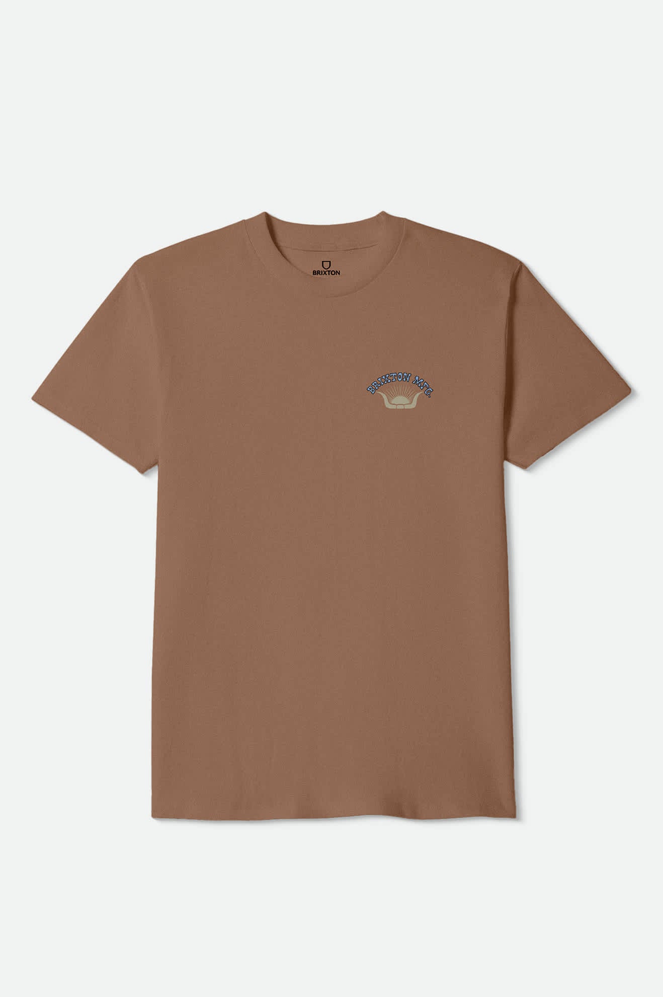 Men's Stirrup Standard T-Shirt in the color Brown Sugar - Front Product View