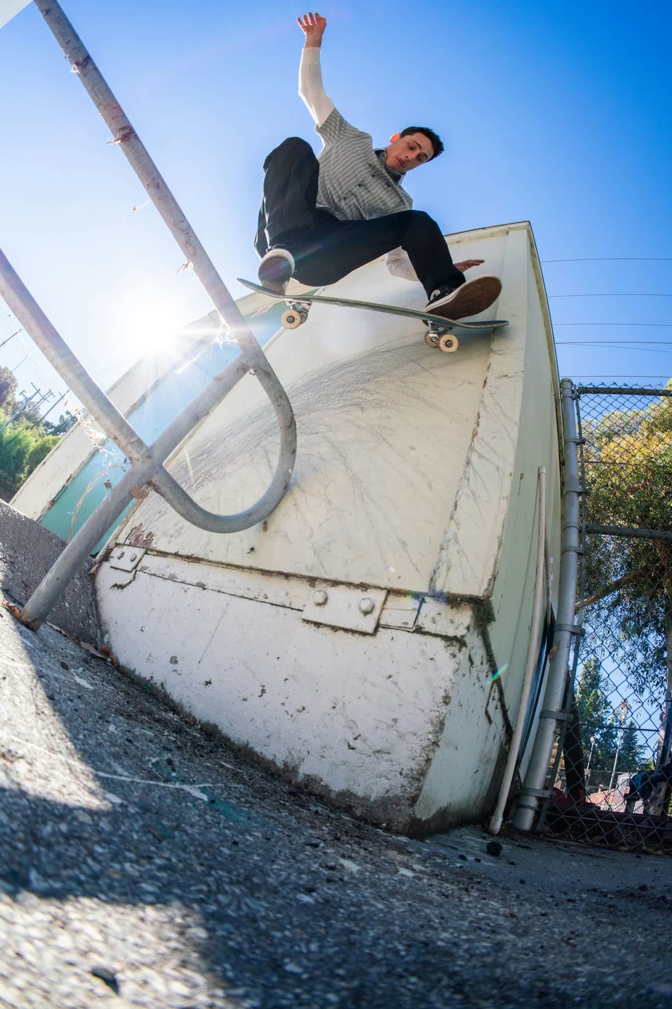 Men's Baggy Skate Pant in the color Black - Men's Lifestyle image