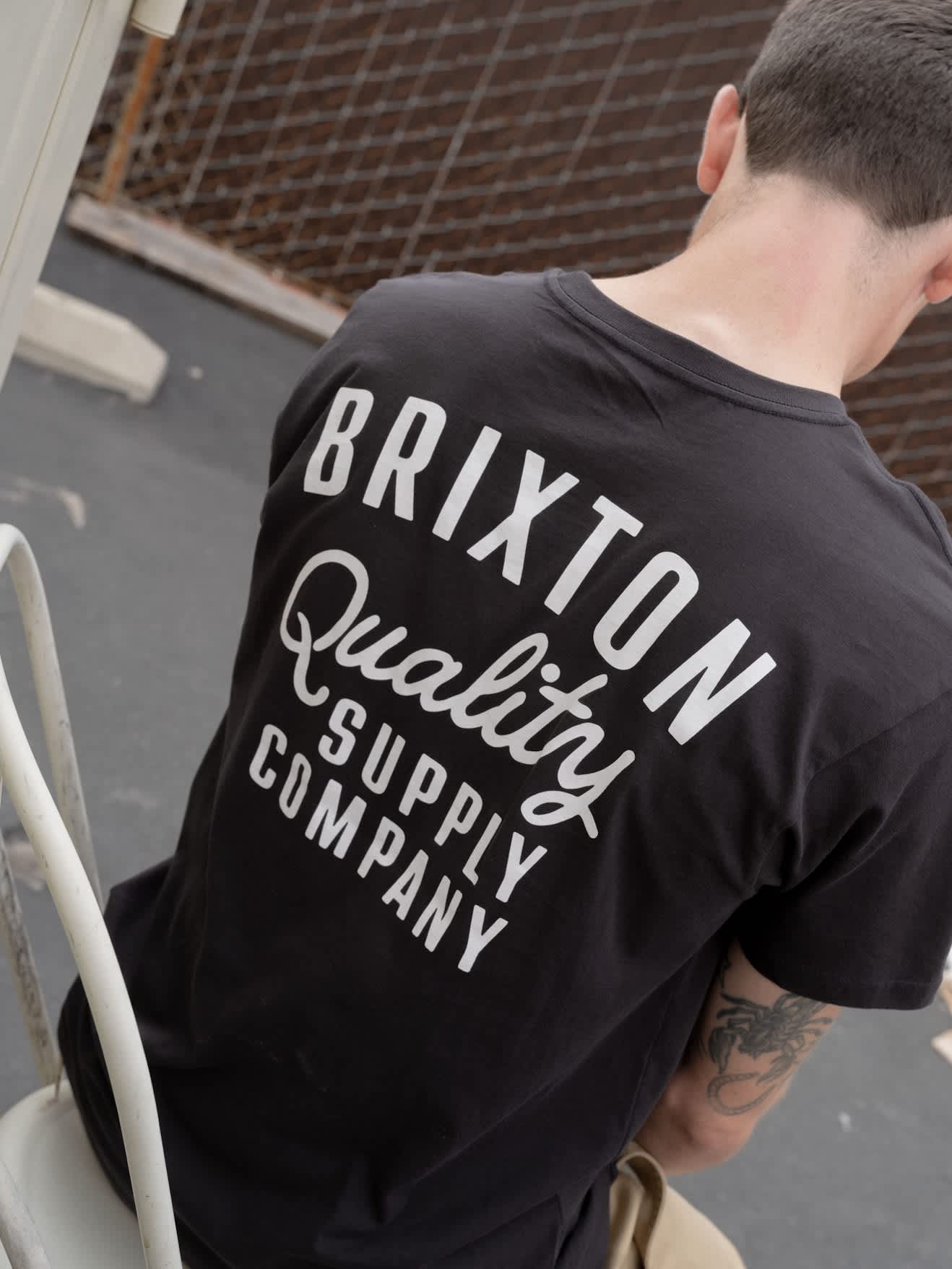 Men's Hubal S/S Tailored T-Shirt in the color Black - Men's Lifestyle image