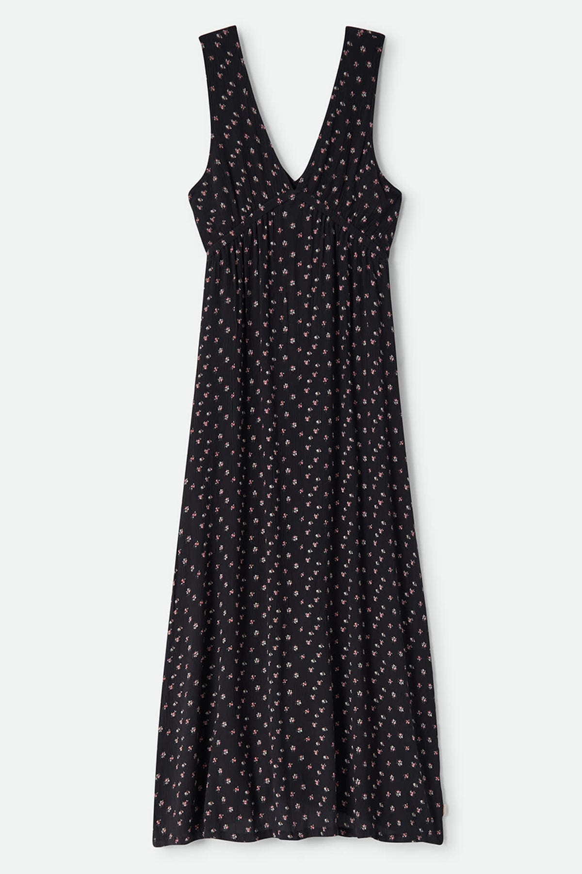 Women's The Molly Silky Dress in the color Black Ditsy Floral - Front Product View