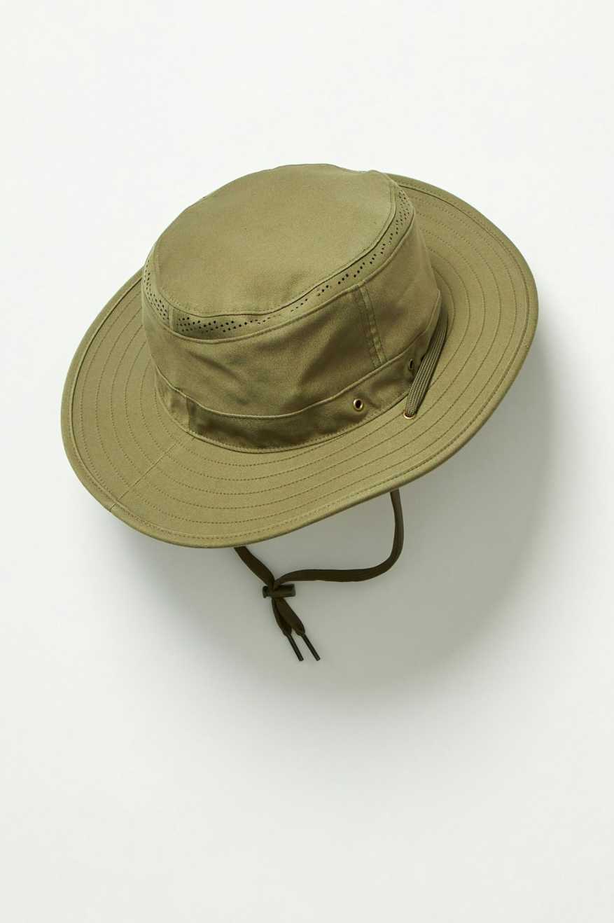 
       Brixton Coolmax Packable Safari Bucket Hat - Olive Surplus
     