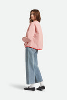 Women's Delilah Quilted Jacket in the color Mellow Rose - Women's Back View