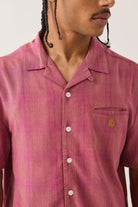 Men's Century Shirt in the color Pink Shadow Plaid - Additional Fit image