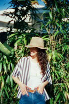 Unisex Wesley Fedora in the color Light Tan - Additional Fit image