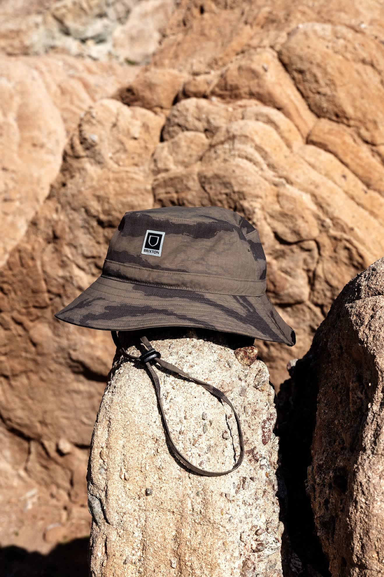 Unisex Journey Boonie Hat in the color Olive Tiger Camo - Additional Laydown image