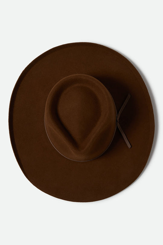 
       Women&#39;s Marlow Rancher Hat in the color Coffee - Additional Laydown image
     