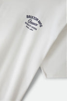 Men's Straton Standard T-Shirt in the color White - Additional Laydown image