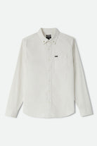 Men's Sanford Shirt in the color Off White - Front Product View