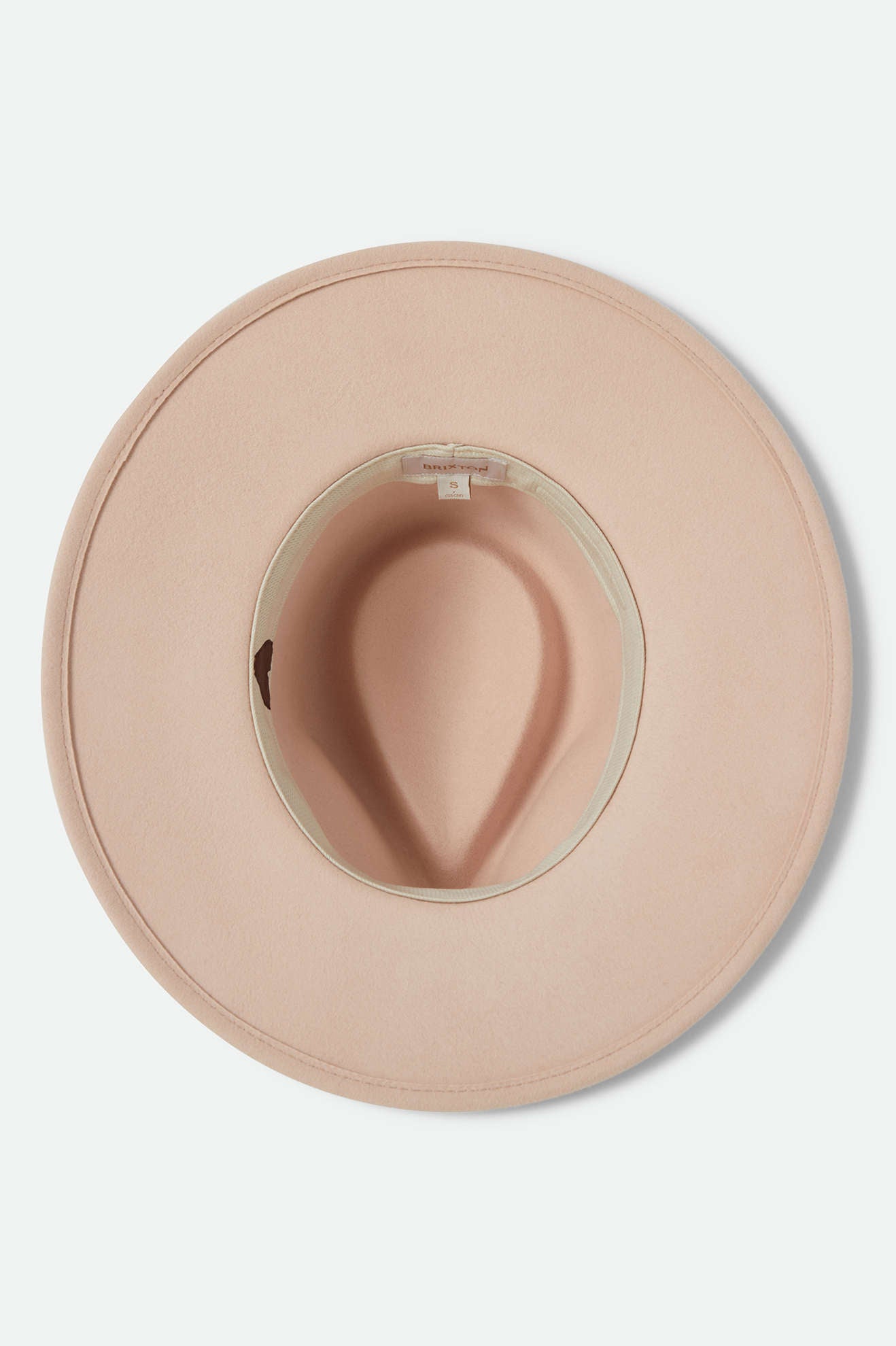 Women's Juniper Packable Hat in the color Blush - Additional Laydown image