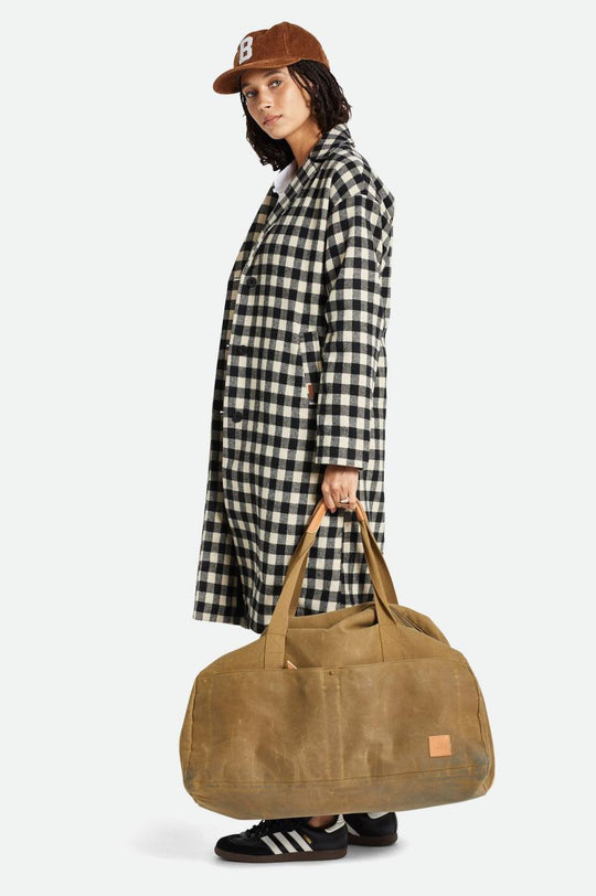 
       Brixton Traveler XL Weekender Duffle - Olive Brown
     