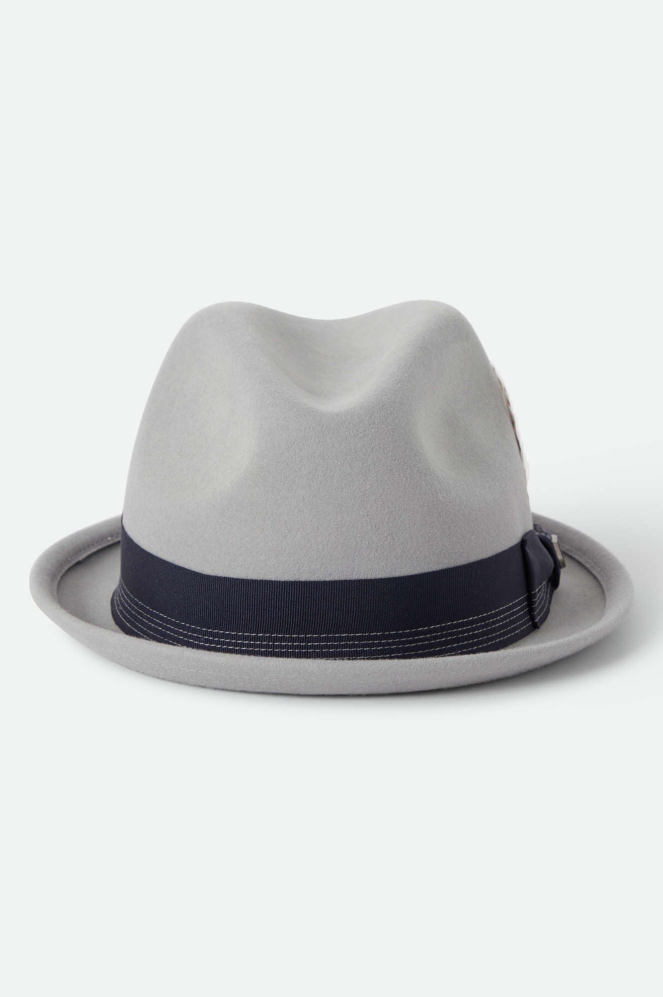 Unisex Gain Fedora in the color Light Grey/Midnight - Additional Laydown image