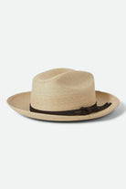 Unisex Hitch Ranch Fedora in the color Bone - Front Product View