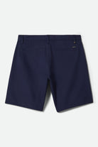 Men's Santo Chino Short in the color Midnight Blue - Additional Laydown image