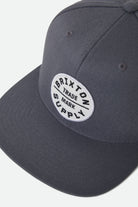 Unisex Oath III Snapback in the color Future Grey - Additional Laydown image