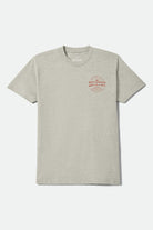 Men's Current Standard T-Shirt in the color Silver Grey - Front Product View