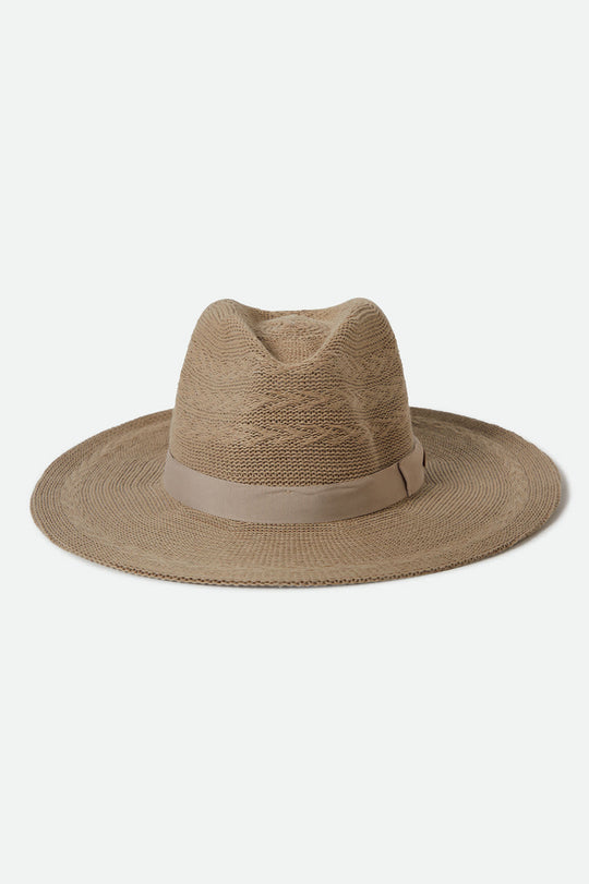 
       Women&#39;s Lyons Knit Pattern Packable Hat in the color Light Tan/Light Tan - Additional Style View
     