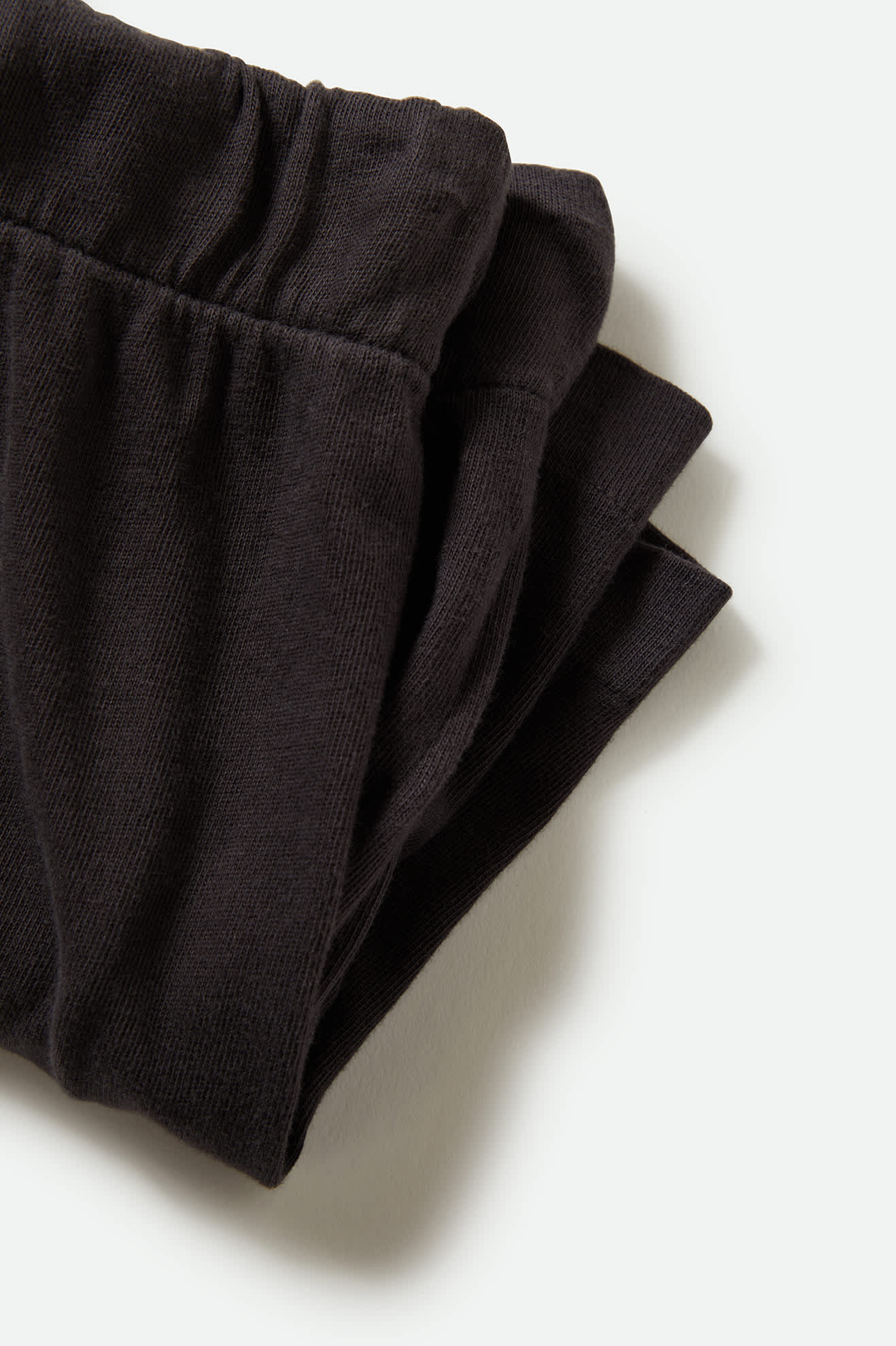 
       Women&#39;s Carefree Organic Garment Dyed Lounge Short in the color Black - Additional Style View
     