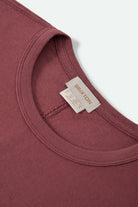 Women's Carefree Organic Garment Dye Perfect T-Shirt in the color Wild Ginger - Additional Laydown image