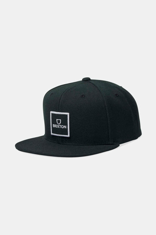 
       Brixton Alpha Square NetPlus MP Snapback - Black/Black
     