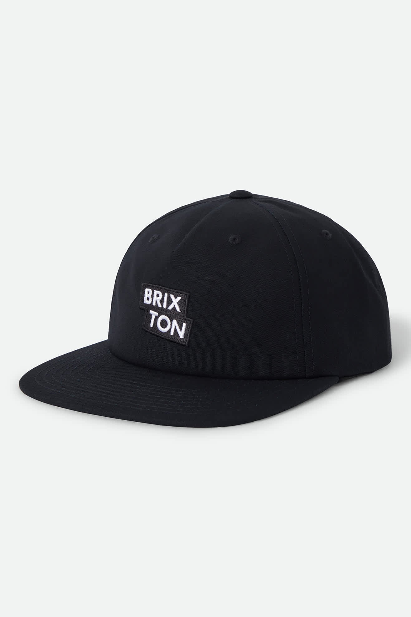 Unisex Team Snapback in the color Black - Front Product View