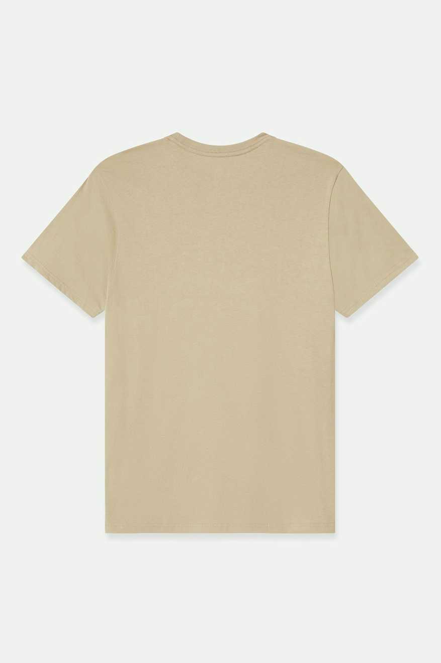 
       Back Laydown Image for Premium Cotton S/S Tailored T-Shirt - Oatmeal
     