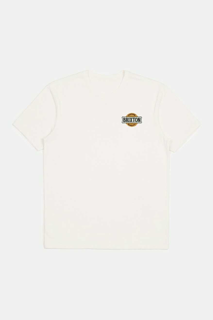 
       Brixton Wendall S/S Tailored T-Shirt - White
     