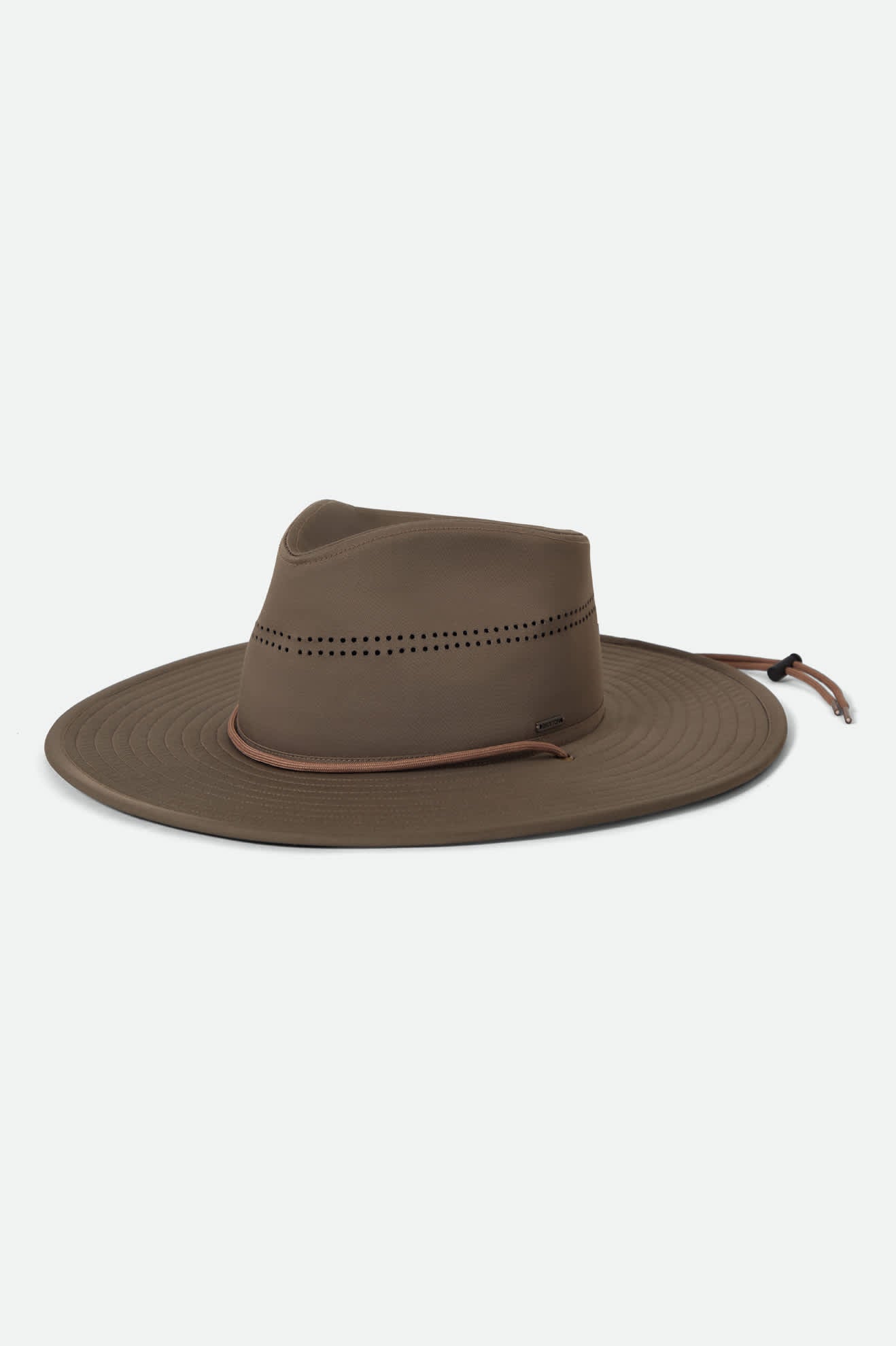Unisex Beck Journey Hat in the color Olive - Front Product View