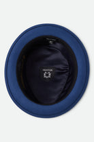 Unisex Stout Pork Pie in the color Classic Navy - Additional Laydown image