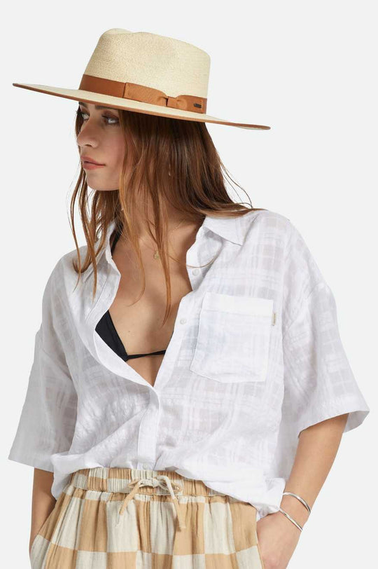 
       Brixton Jo Straw Rancher Hat Limited - Natural
     