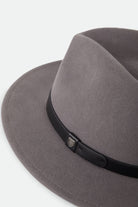 Unisex Messer Fedora in the color Grey/Grey - Additional Laydown image