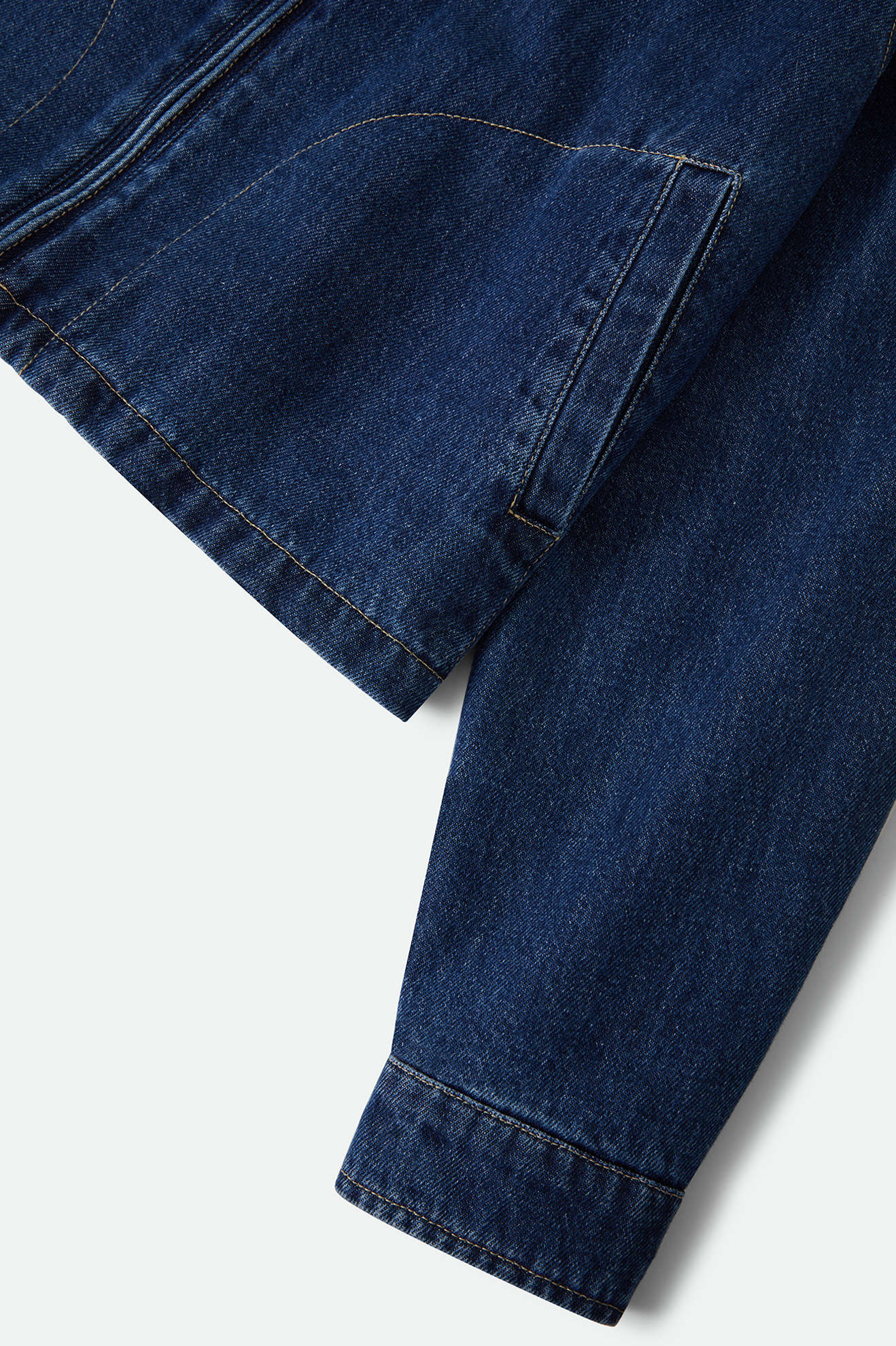 Women's Mechanics Women's Garage Lined Jacket in the color Dark Denim - Additional Laydown image