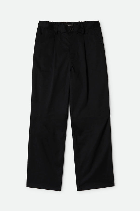 
       Men&#39;s Baggy Skate Pant in the color Black - Front Product View
     