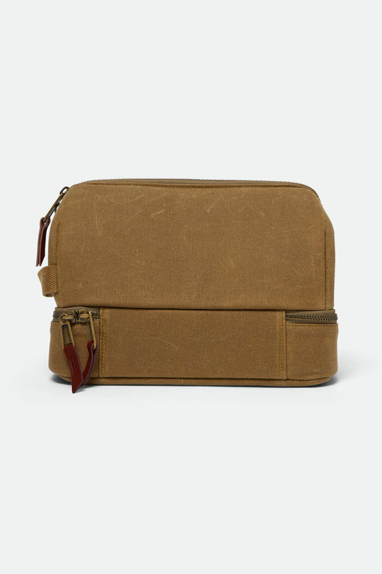 
       Brixton Traveler Dopp Kit - Olive Brown
     