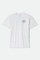 Men's Straton Standard T-Shirt in the color White - Front Product View
