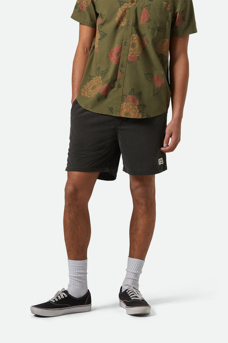 
       Men&#39;s Everyday Corduroy Short in the color Washed Black - Men&#39;s Front View
     